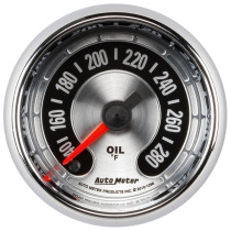 Oljetempmätare 52mm 280ºF (Digital Stepper-motor) AMERICAN MUSCLE
